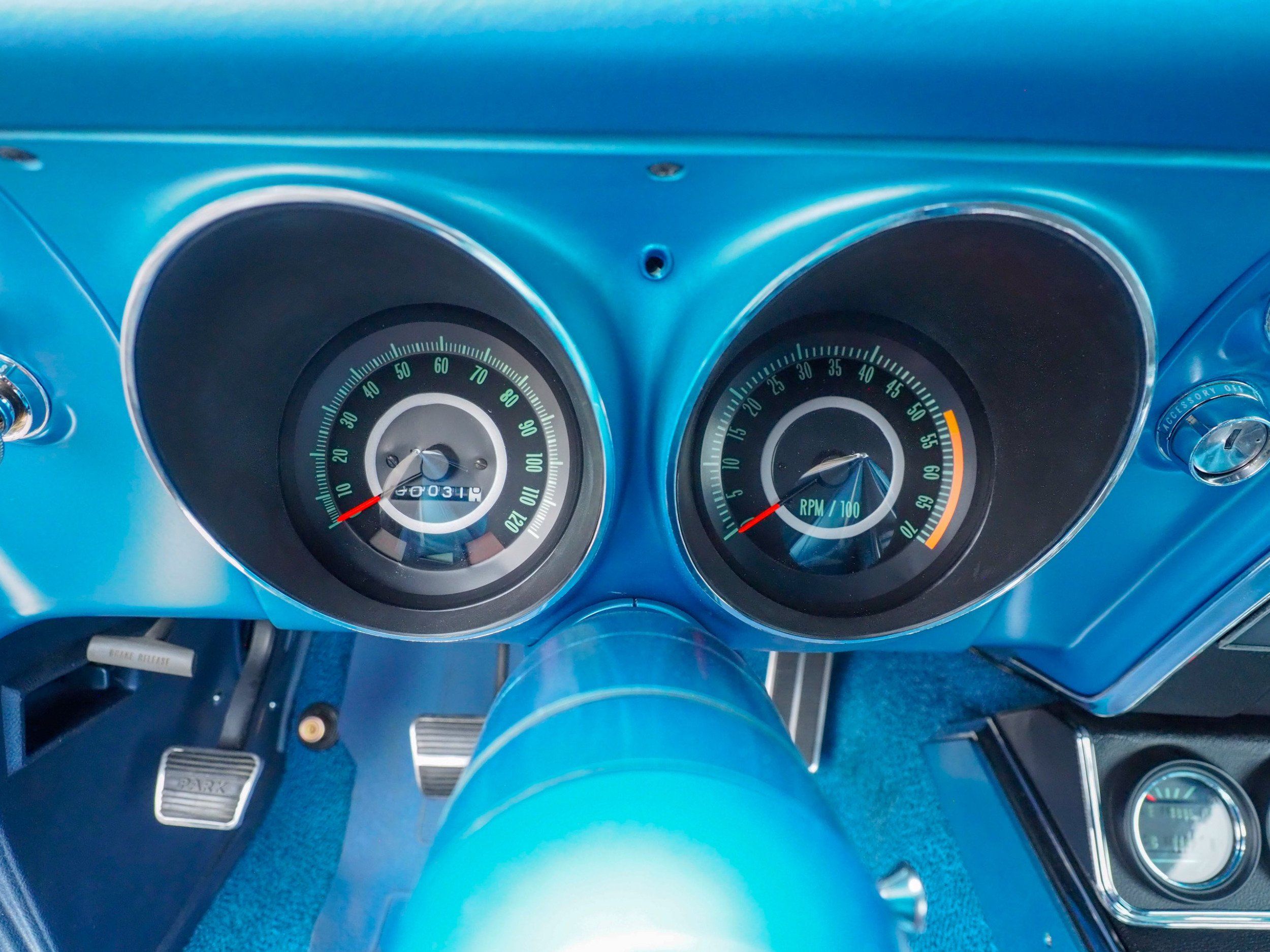 1967 Chevrolet Camaro Blue RS/SS