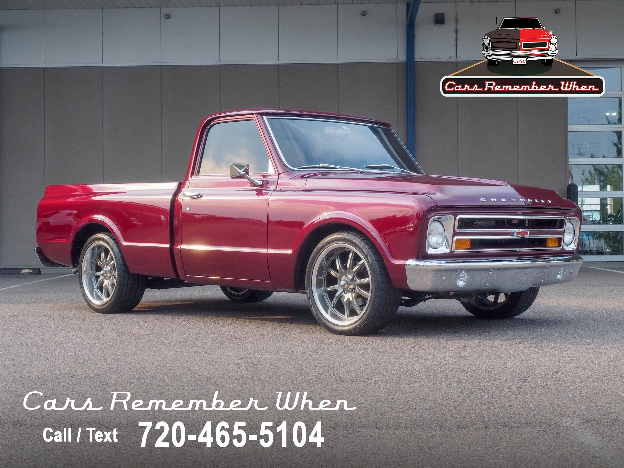 1967 Chevrolet C10 Red 
