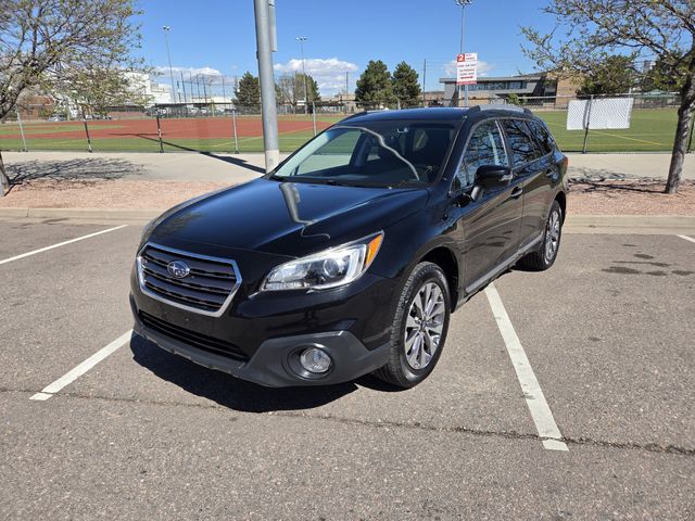 Black 2017 Subaru Outback 2.5i Touring AWD Wagon All-Wheel Drive 6-Speed CVT