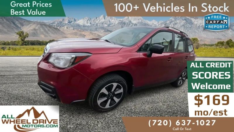 Red 2018 Subaru Forester SUV / Crossover All-Wheel Drive 6-Speed CVT