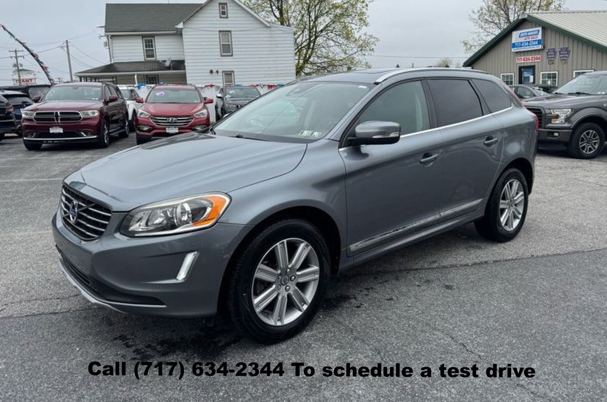 Gray 2016 Volvo XC60 T6 Drive-E AWD SUV / Crossover All-Wheel Drive 8-Speed Automatic