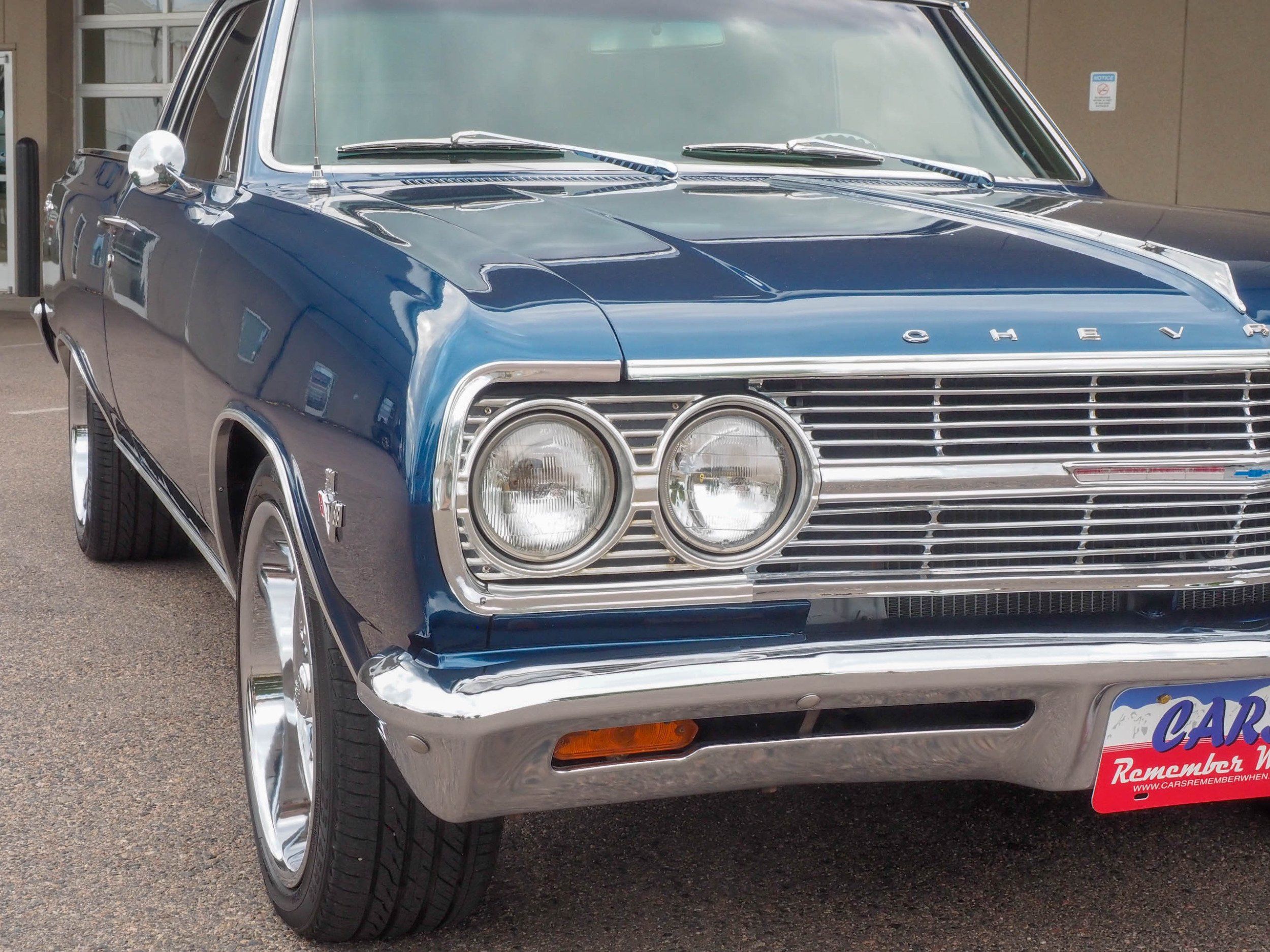 1965 Chevrolet El Camino Blue 