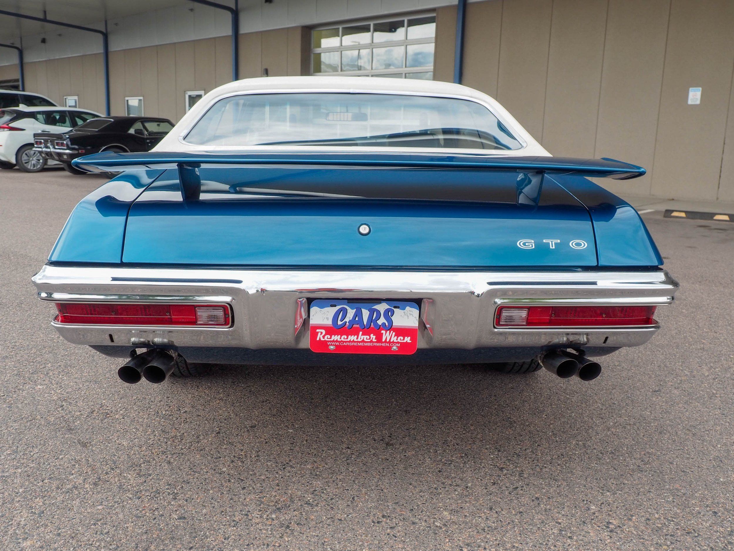 1970 Pontiac GTO Blue 