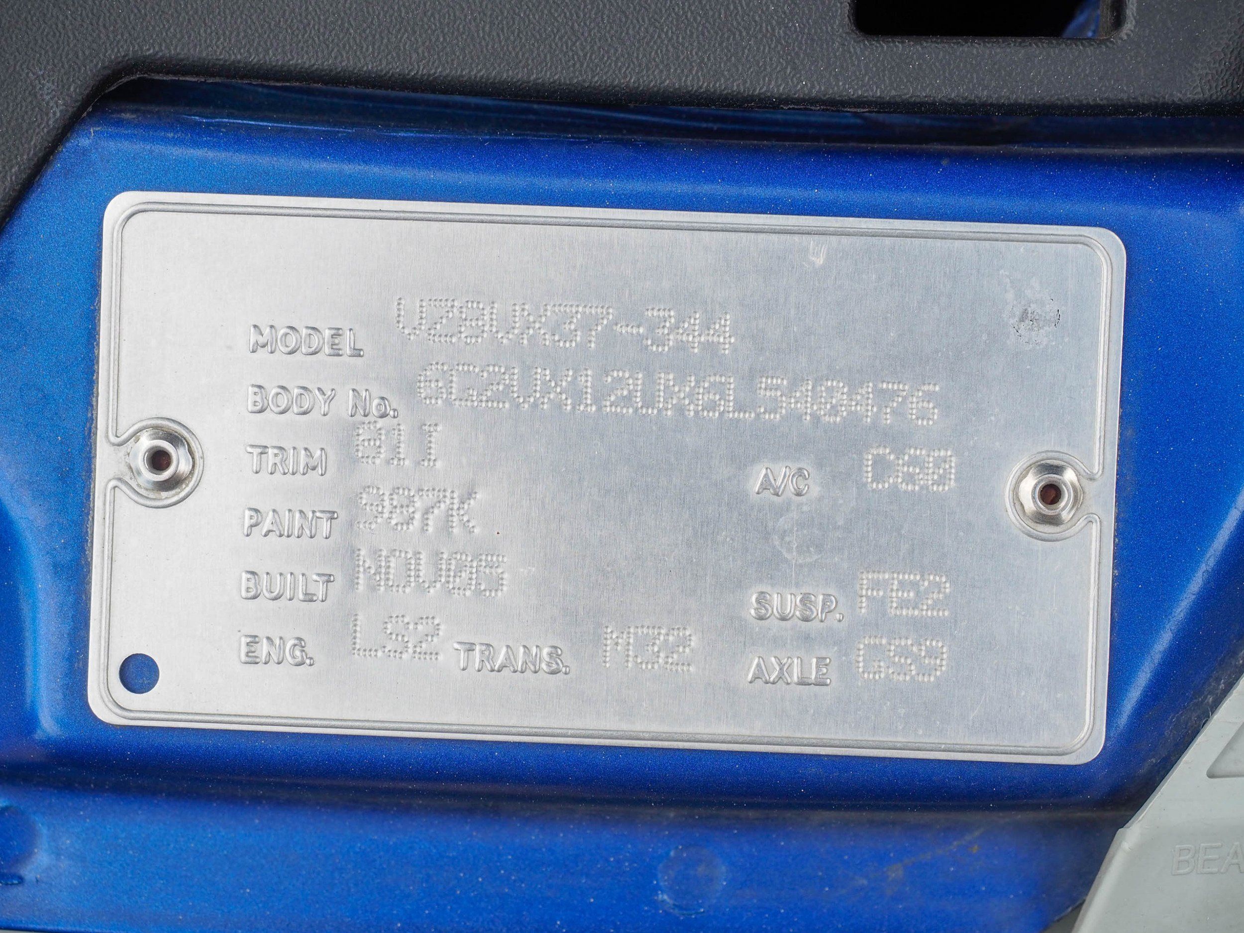 2006 Pontiac GTO Blue 