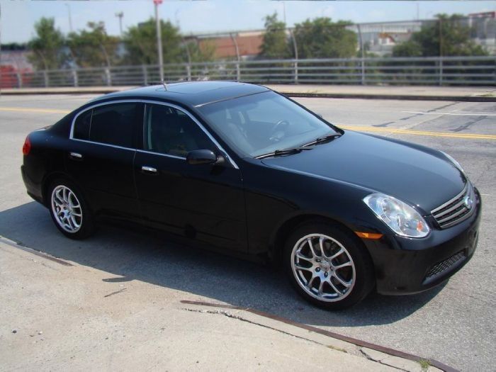 2005 Infiniti G35 Sedan manual 6 Speed Zoom Auto Group Used Cars