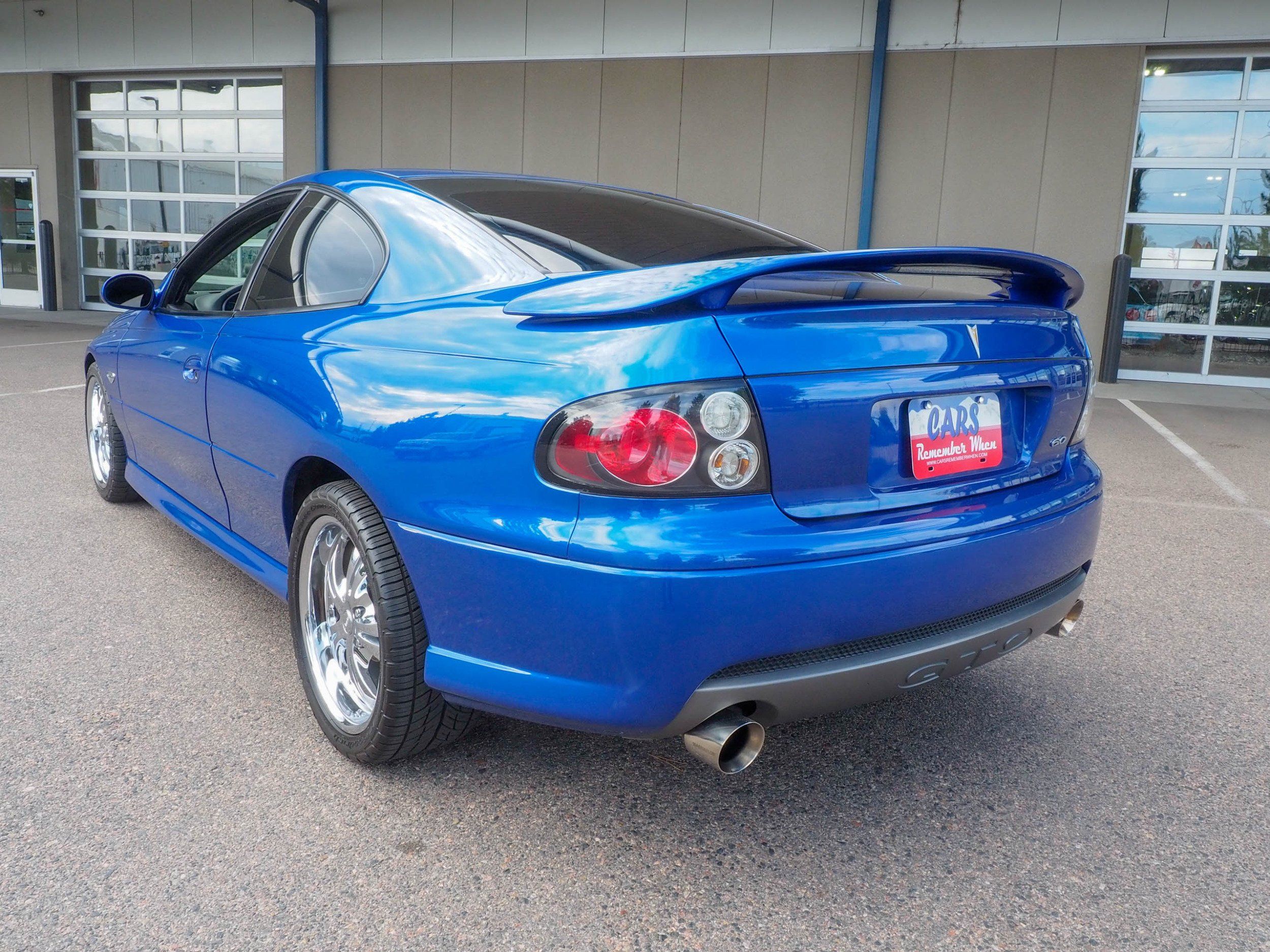 2006 Pontiac GTO Blue 