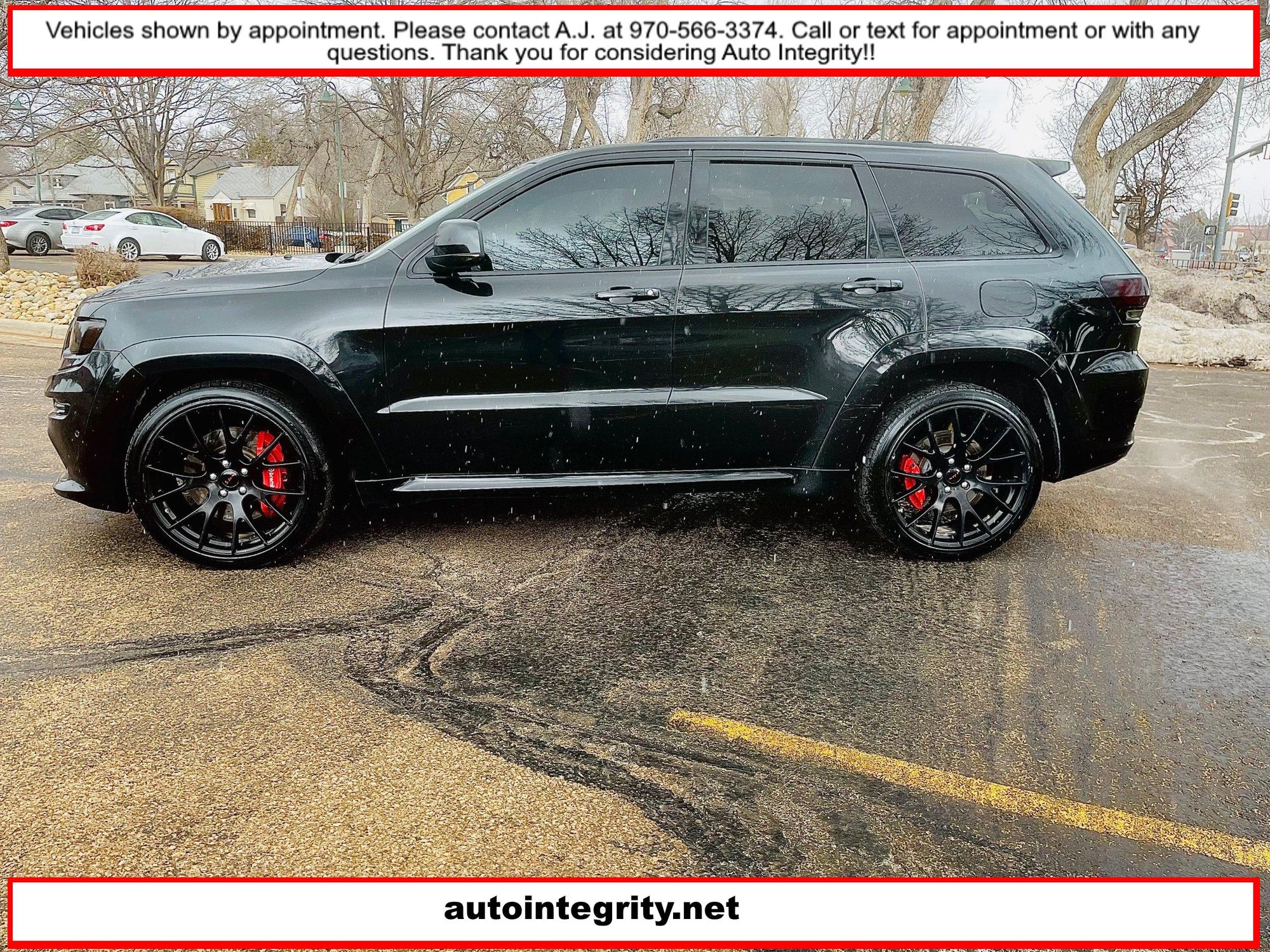 2015 Jeep Grand Cherokee Srt Red Vapor Edition Auto Integrity