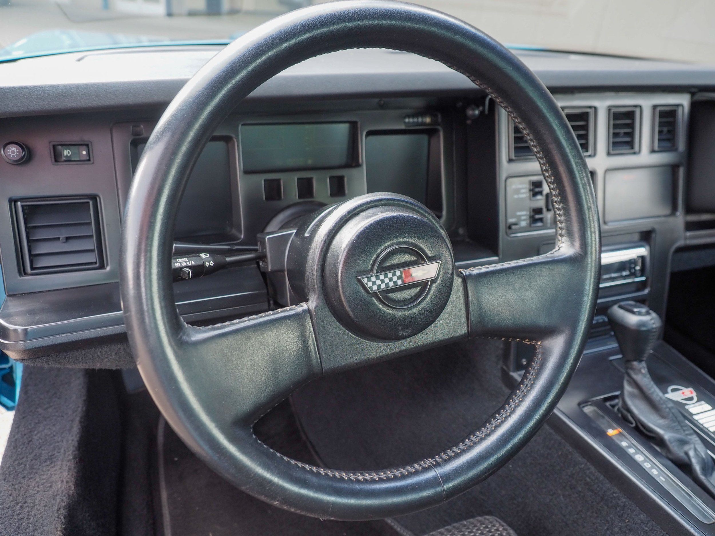 1988 Chevrolet Corvette Blue Coupe