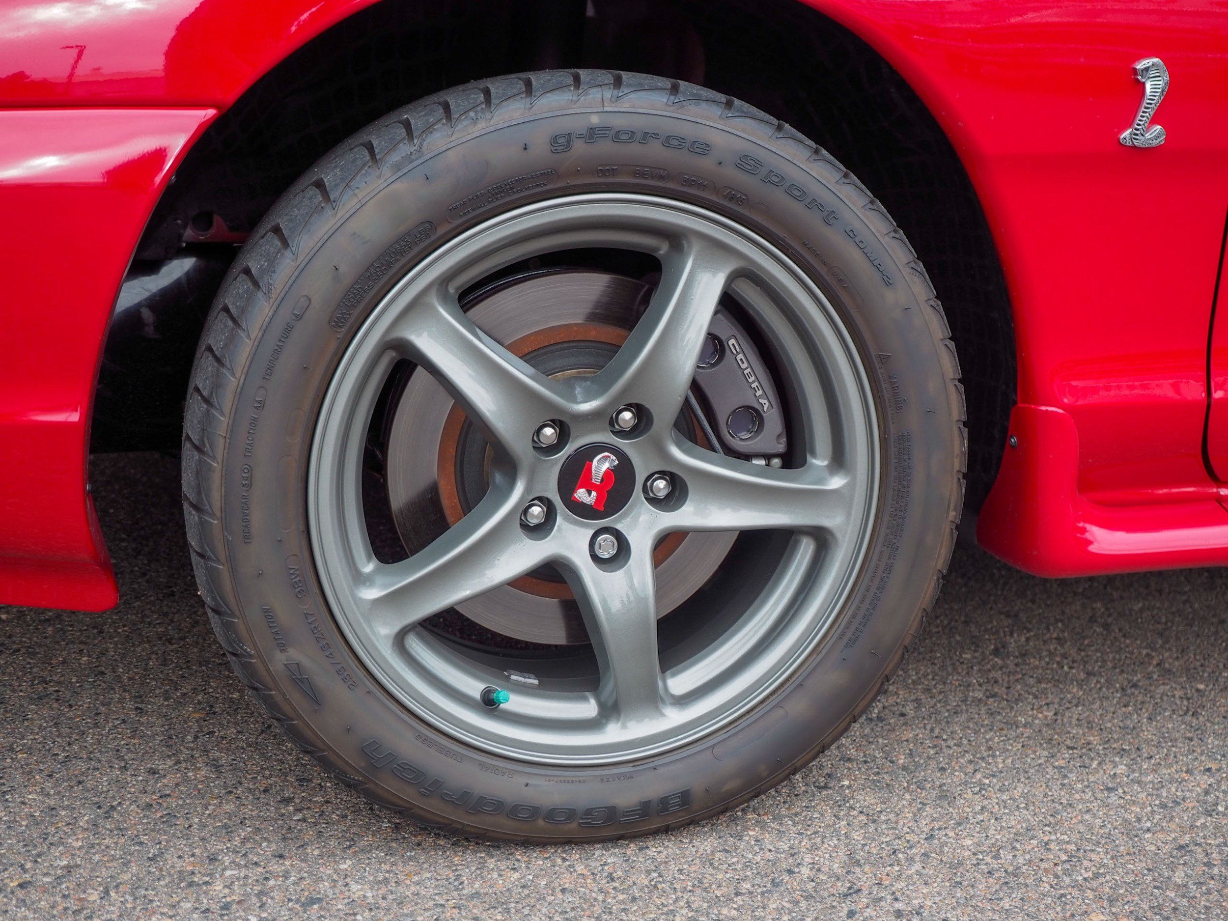 1997 Ford Mustang Red Cobra