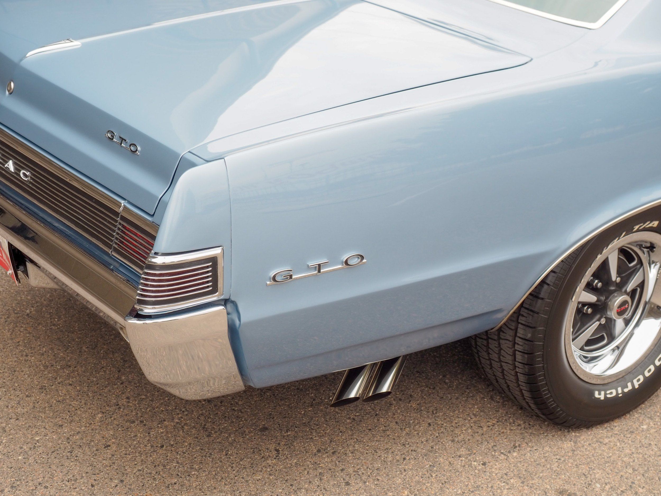 1965 Pontiac GTO Blue 