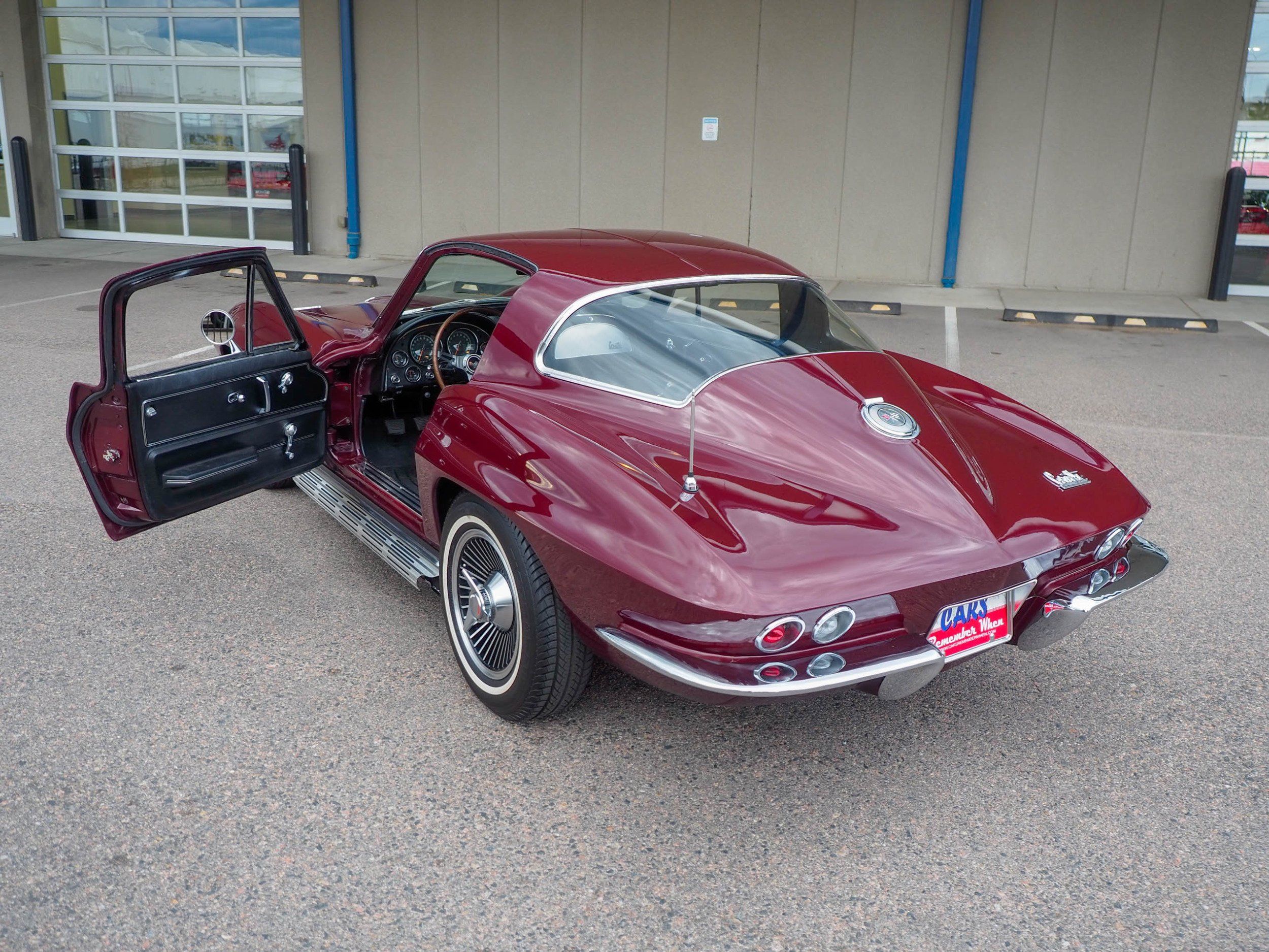 1966 Chevrolet Corvette Maroon Coupe