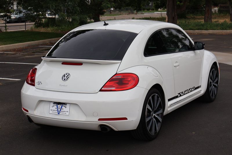 2012 Volkswagen Beetle White Turbo PZEV | Victory Motors of Colorado