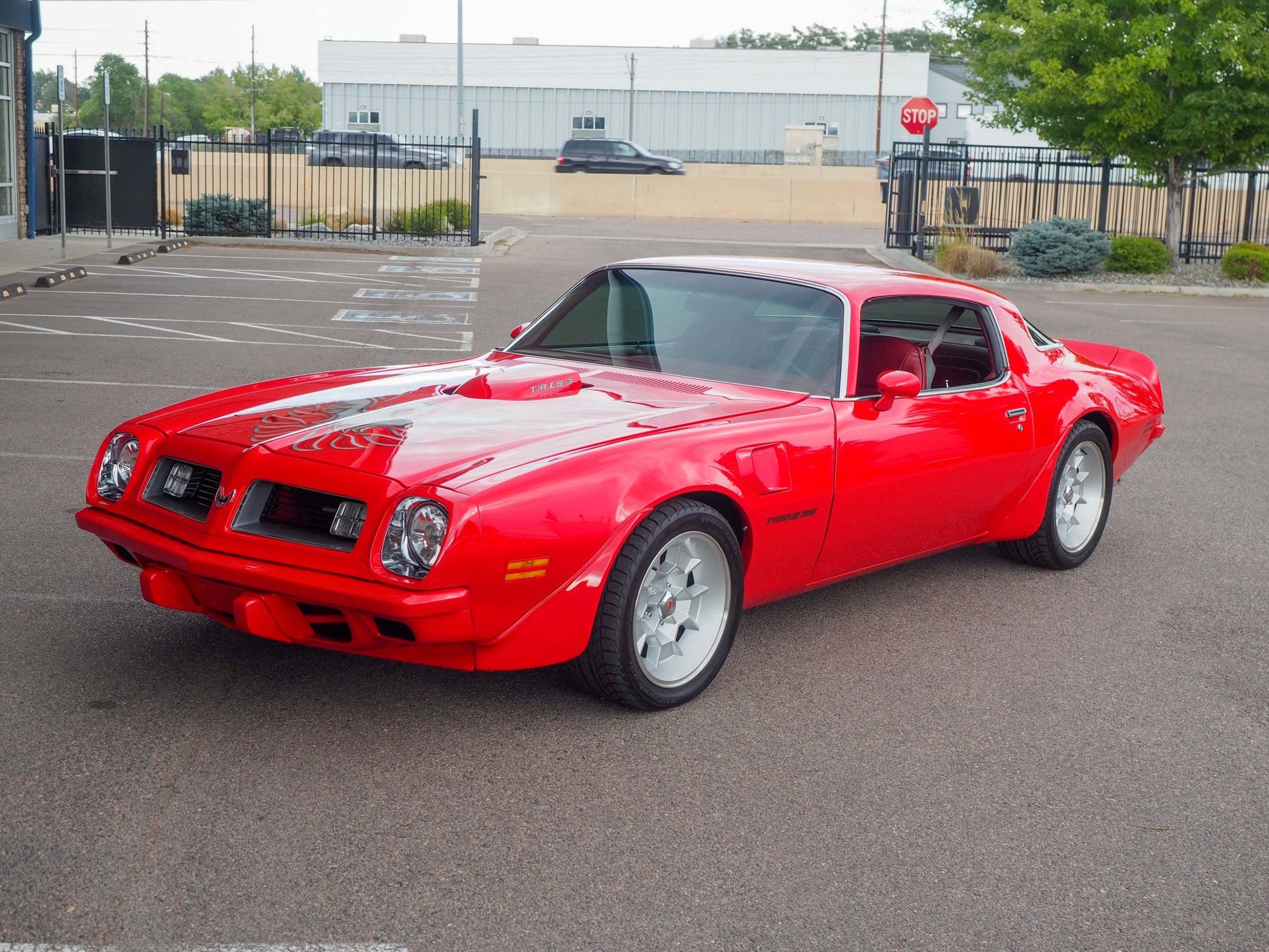 1975 Pontiac Firebird Red Trans Am