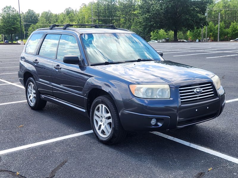 Black 2008 Subaru Forester SUV / Crossover All-Wheel Drive 4-Speed Automatic