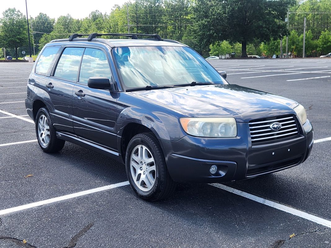 Black 2008 Subaru Forester SUV / Crossover All-Wheel Drive 4-Speed Automatic