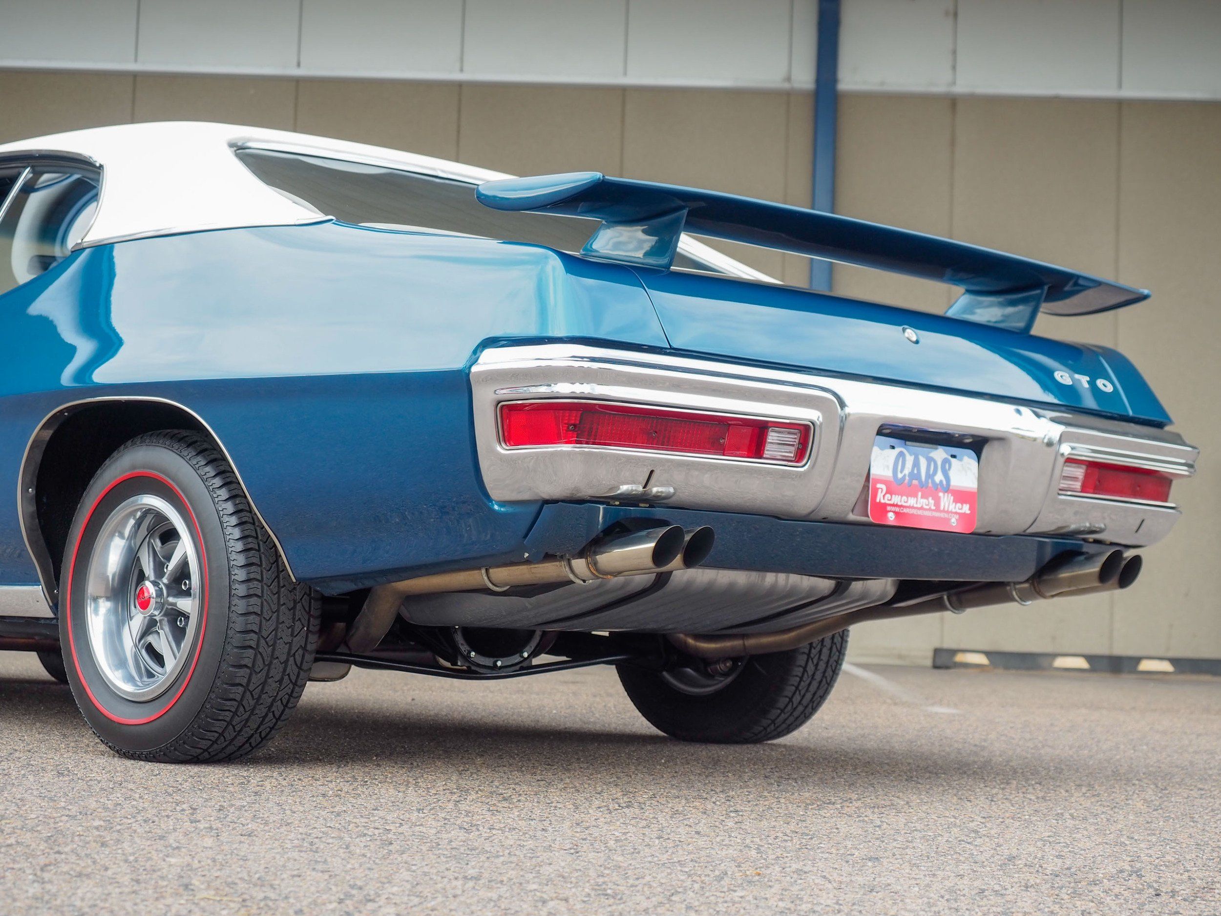 1970 Pontiac GTO Blue 