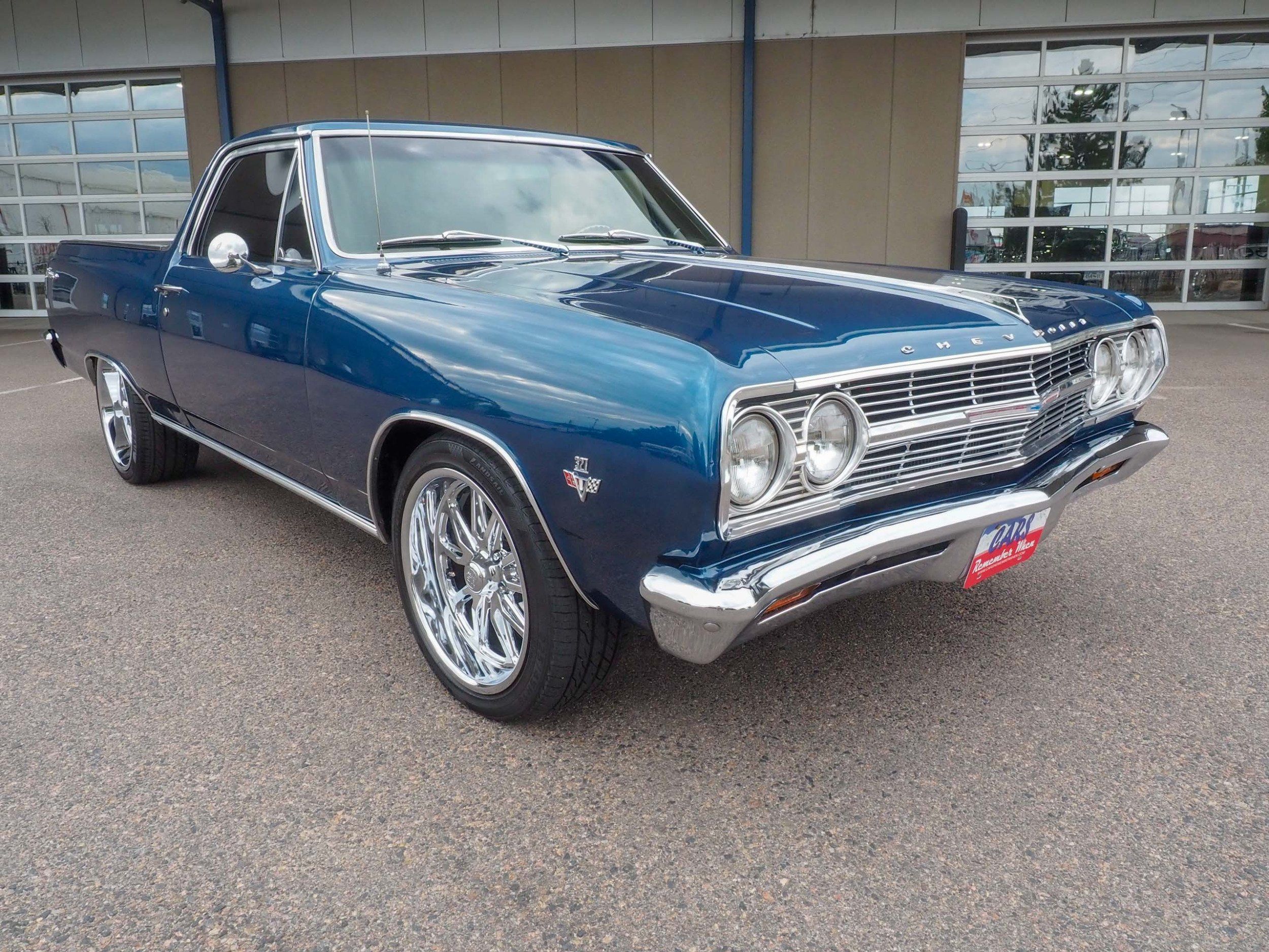 1965 Chevrolet El Camino Blue 