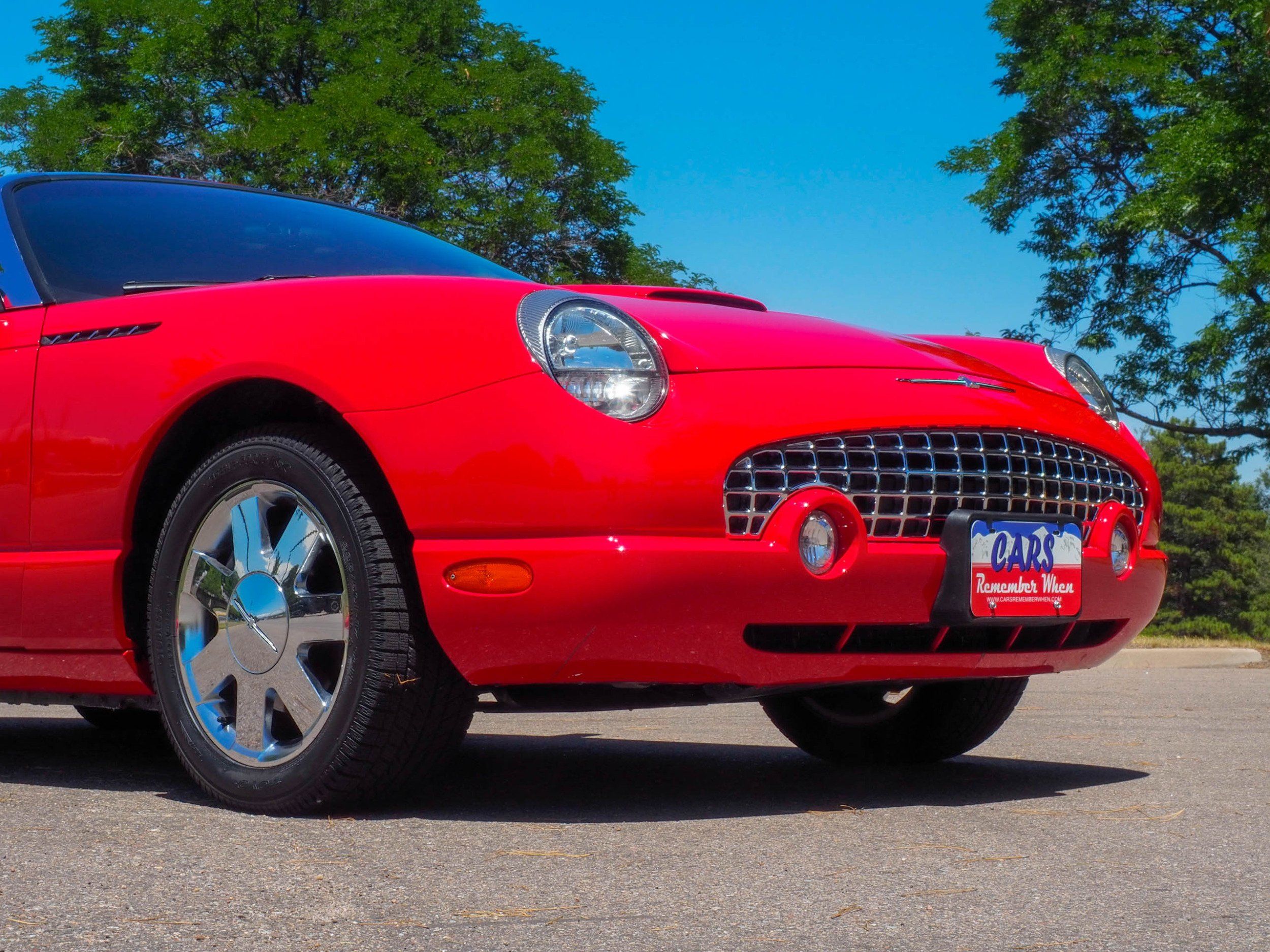 2002 Ford Thunderbird Red Deluxe