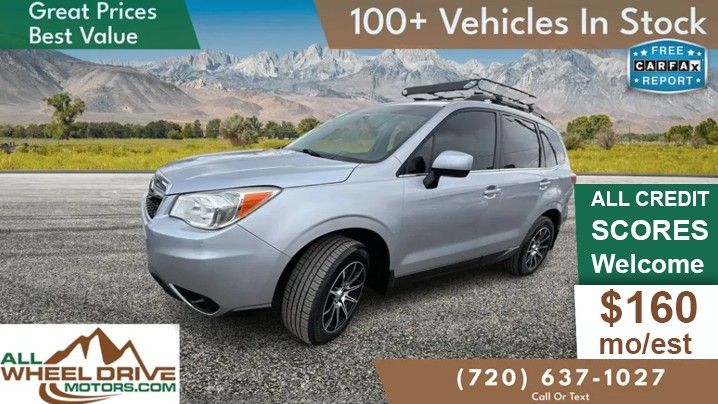 Silver 2016 Subaru Forester 2.5i Limited SUV / Crossover All-Wheel Drive 6-Speed CVT