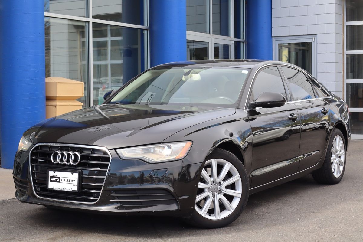 Blue 2014 Audi A6 2.0T quattro Premium Plus Sedan AWD Sedan All-Wheel Drive 8-Speed Automatic