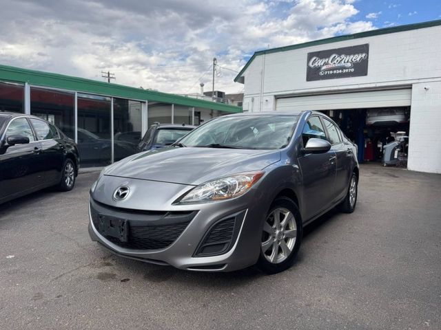 Silver 2011 Mazda MAZDA3 Sedan Front-Wheel Drive 5-Speed Automatic