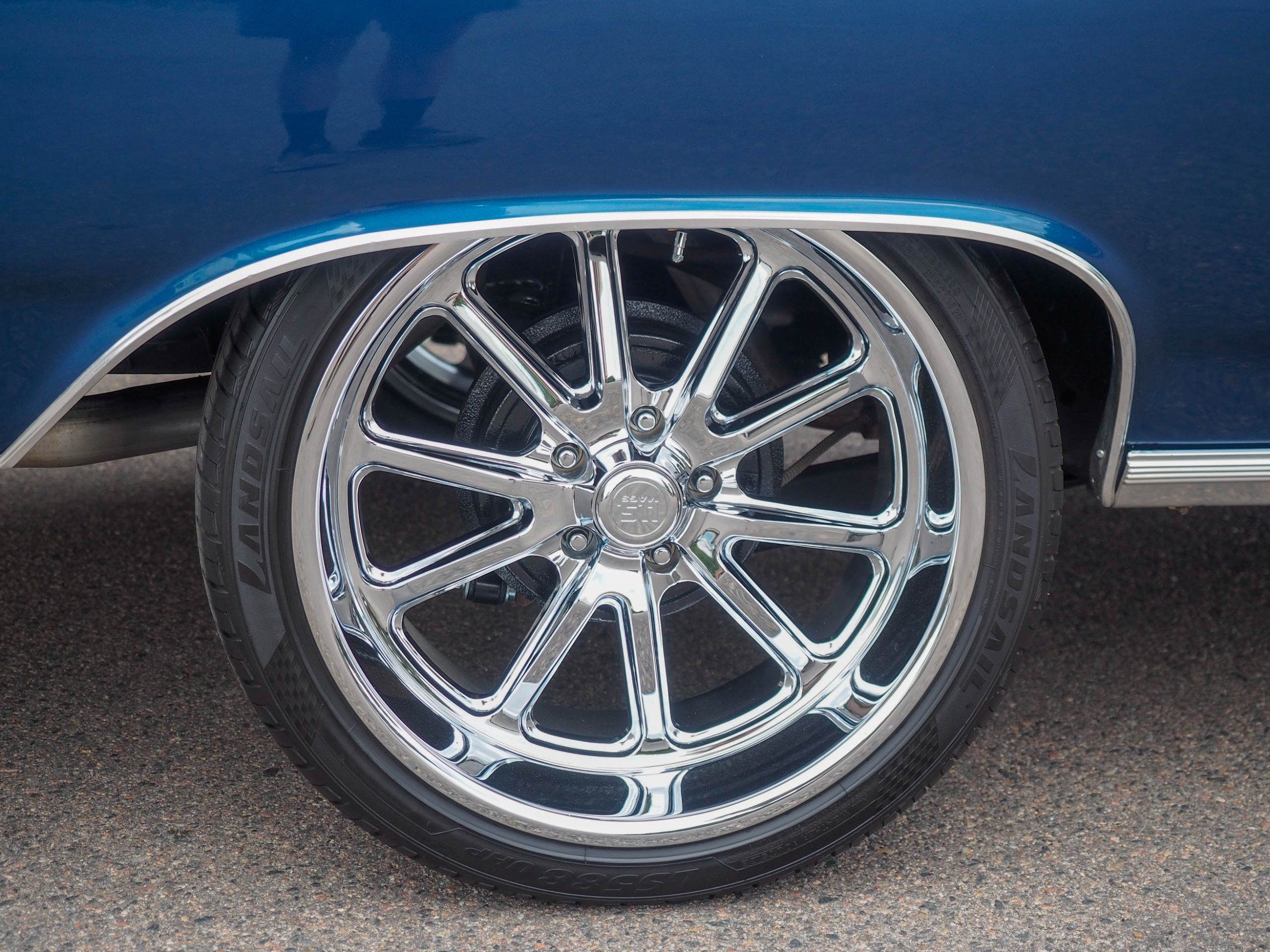 1965 Chevrolet El Camino Blue 