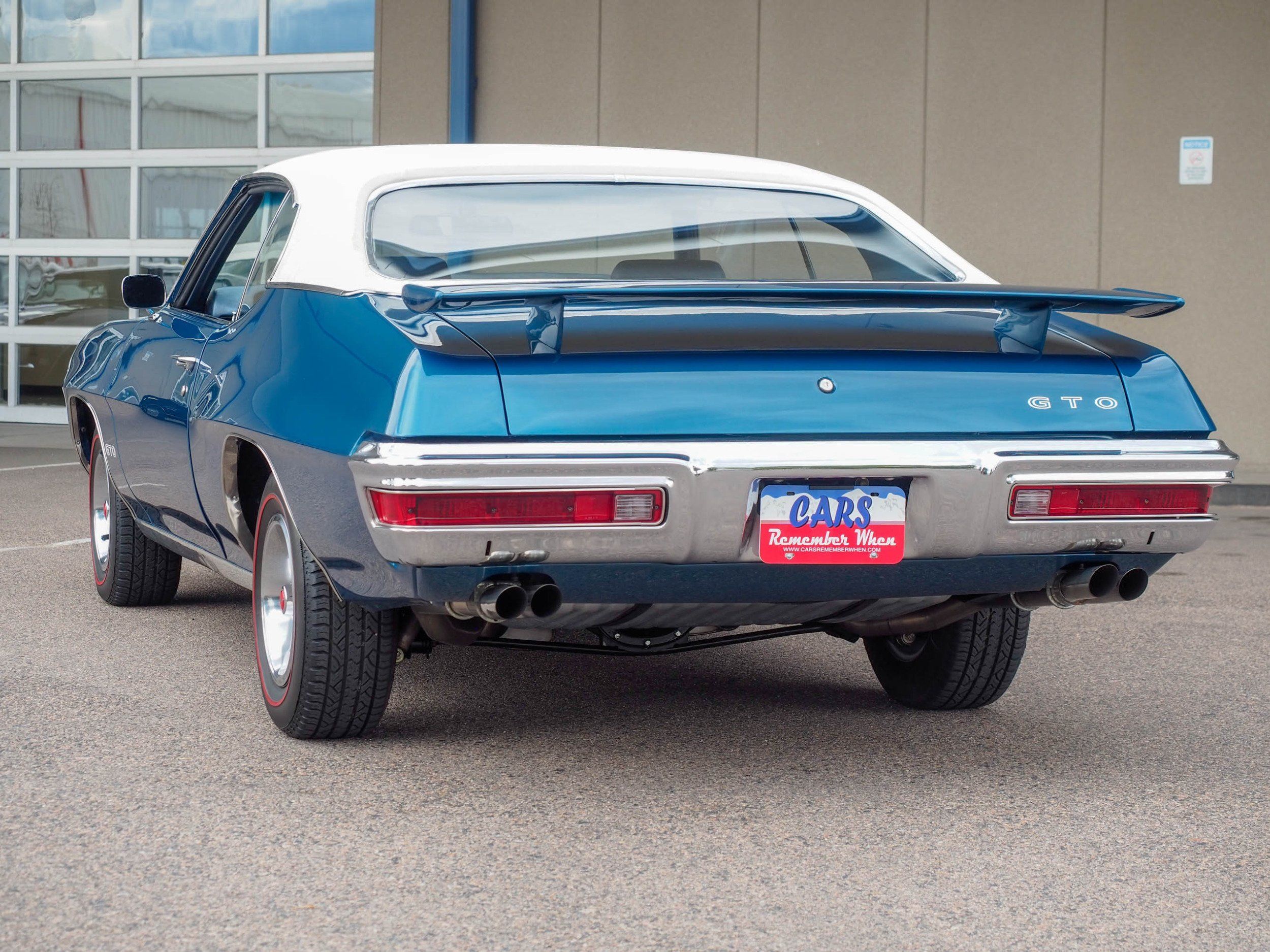 1970 Pontiac GTO Blue 