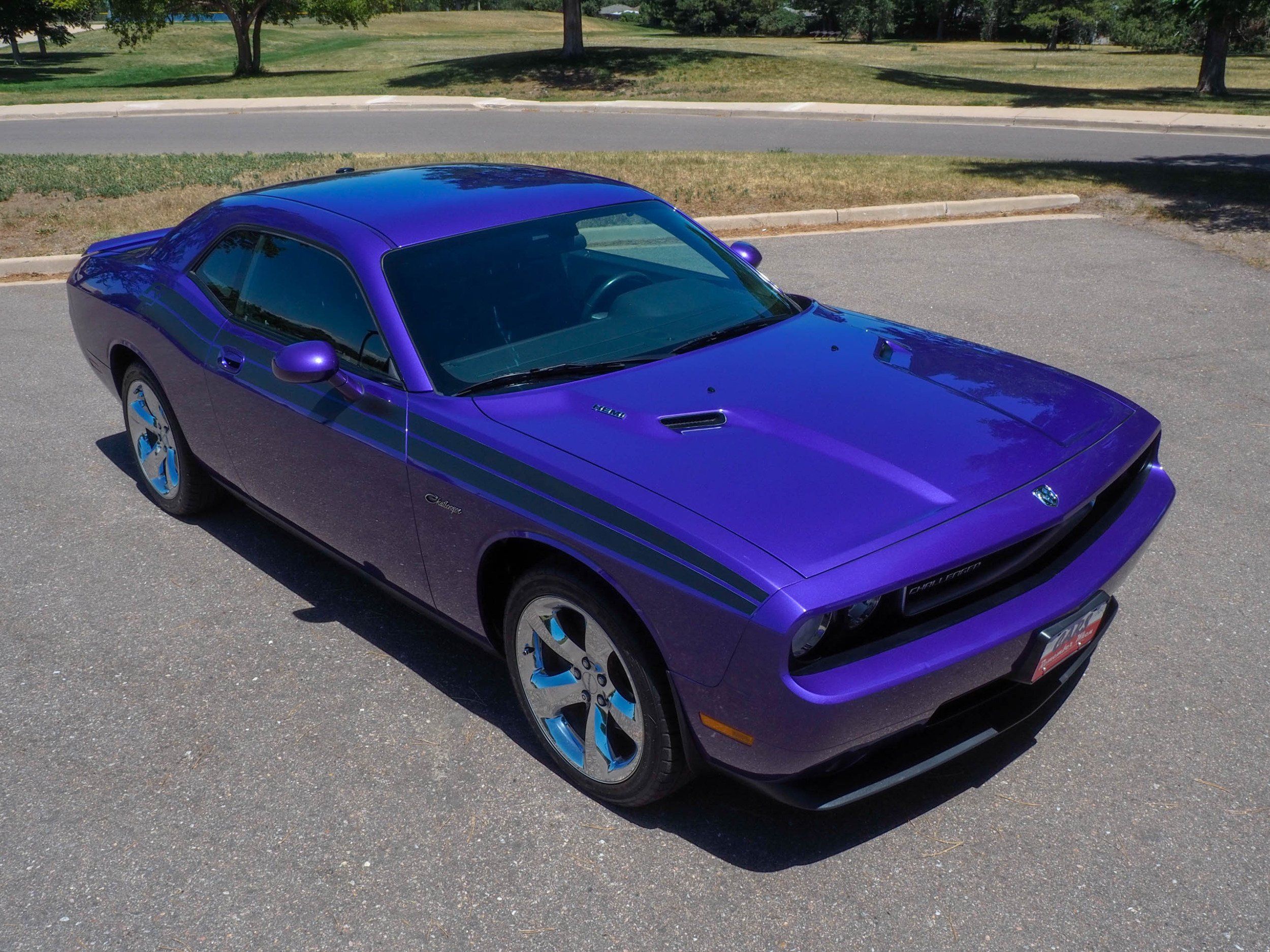2010 Dodge Challenger Purple R/T