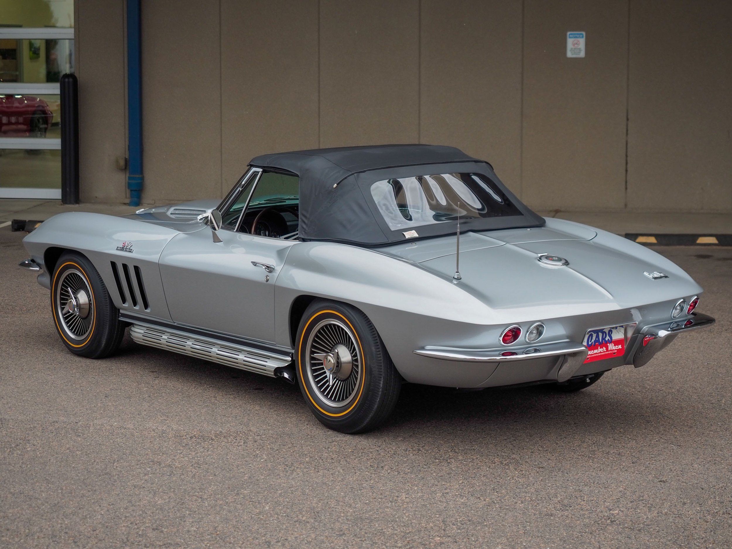 1966 Chevrolet Corvette Silver Roadster