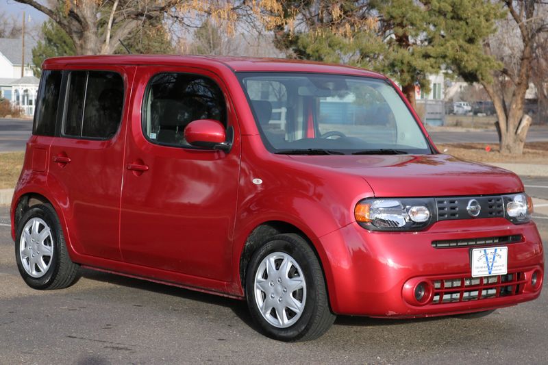 Nissan Cube 赤 アトミックCVT NISSAN Cube Rental in NYC