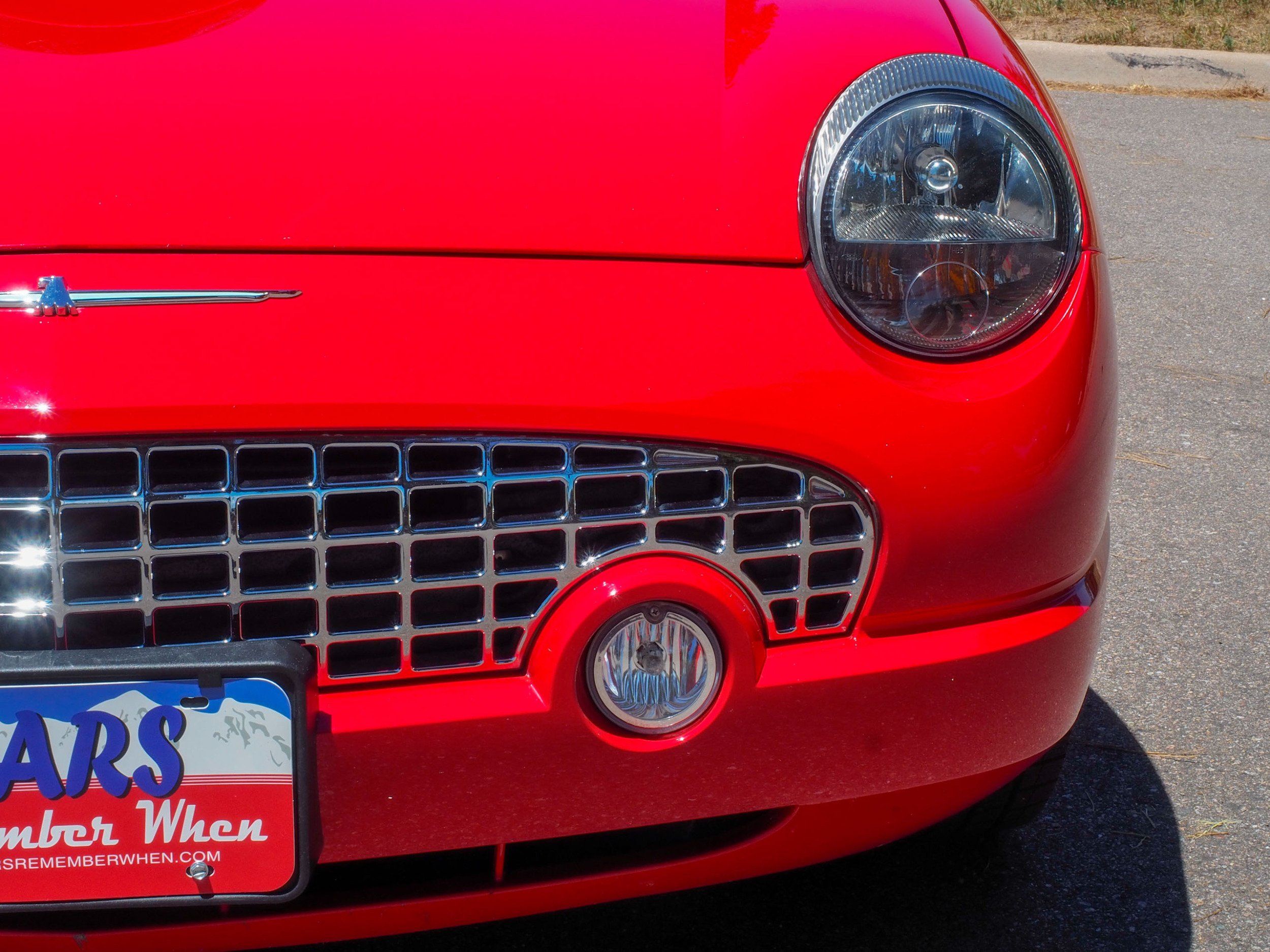 2002 Ford Thunderbird Red Deluxe