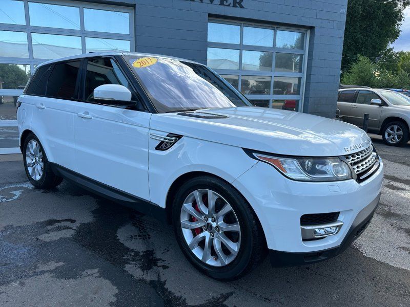 White 2017 Land Rover Range Rover Sport SUV / Crossover All-Wheel Drive 8-Speed Automatic