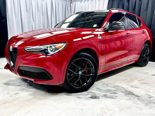 Red 2020 Alfa Romeo Stelvio Ti AWD SUV / Crossover All-Wheel Drive 8-Speed Automatic