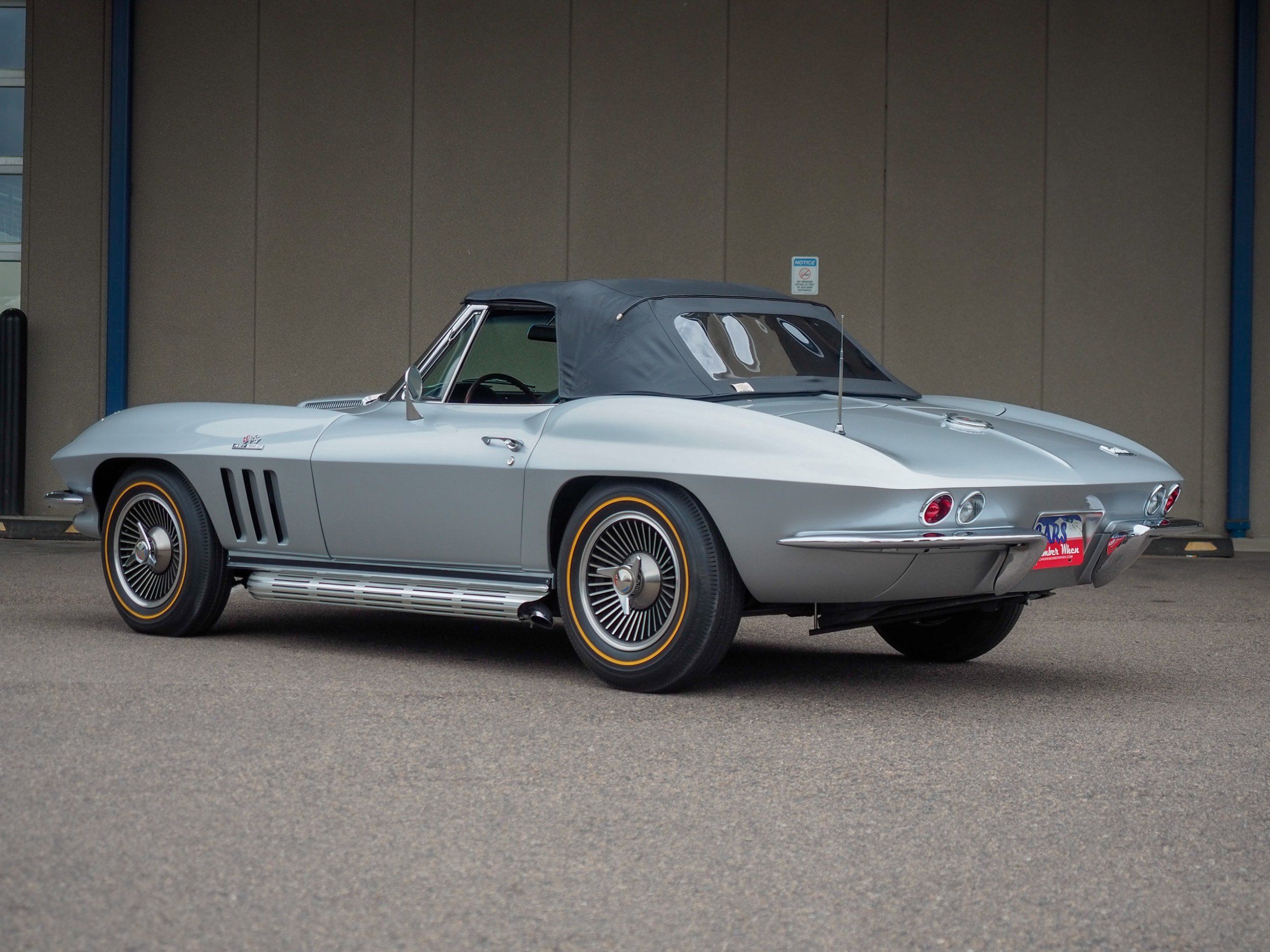 1966 Chevrolet Corvette Silver Roadster