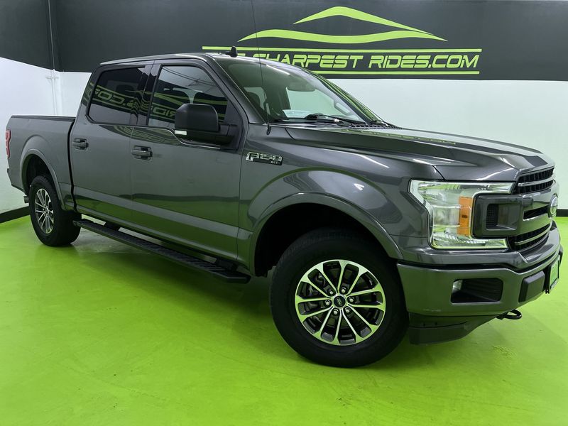 Gray 2019 Ford F-150 Pickup Truck Four-Wheel Drive Automatic