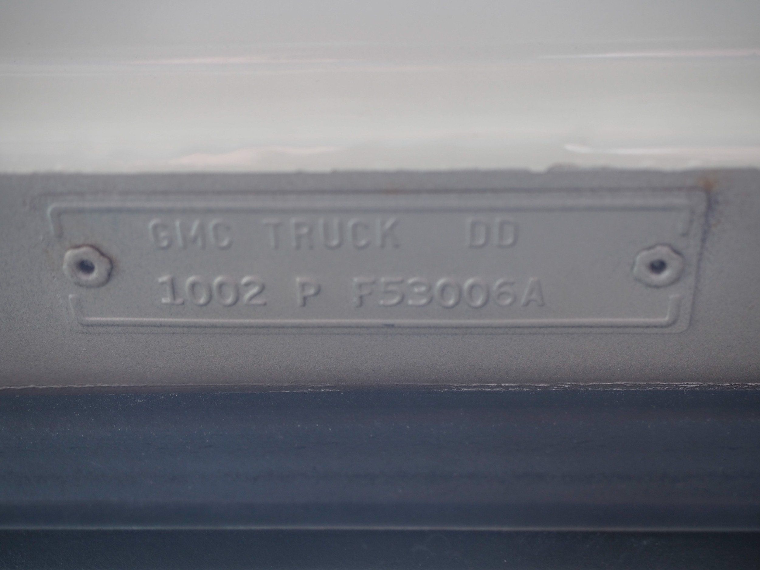 1966 GMC Pickup White RWD