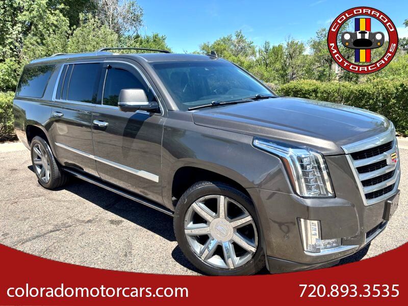 Brown 2020 Cadillac Escalade ESV Premium Luxury 4WD SUV / Crossover Four-Wheel Drive Automatic