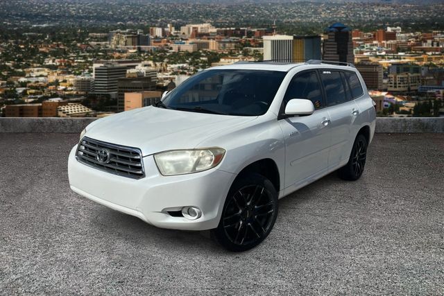 White 2010 Toyota Highlander Limited SUV / Crossover Front-Wheel Drive 5-Speed Automatic