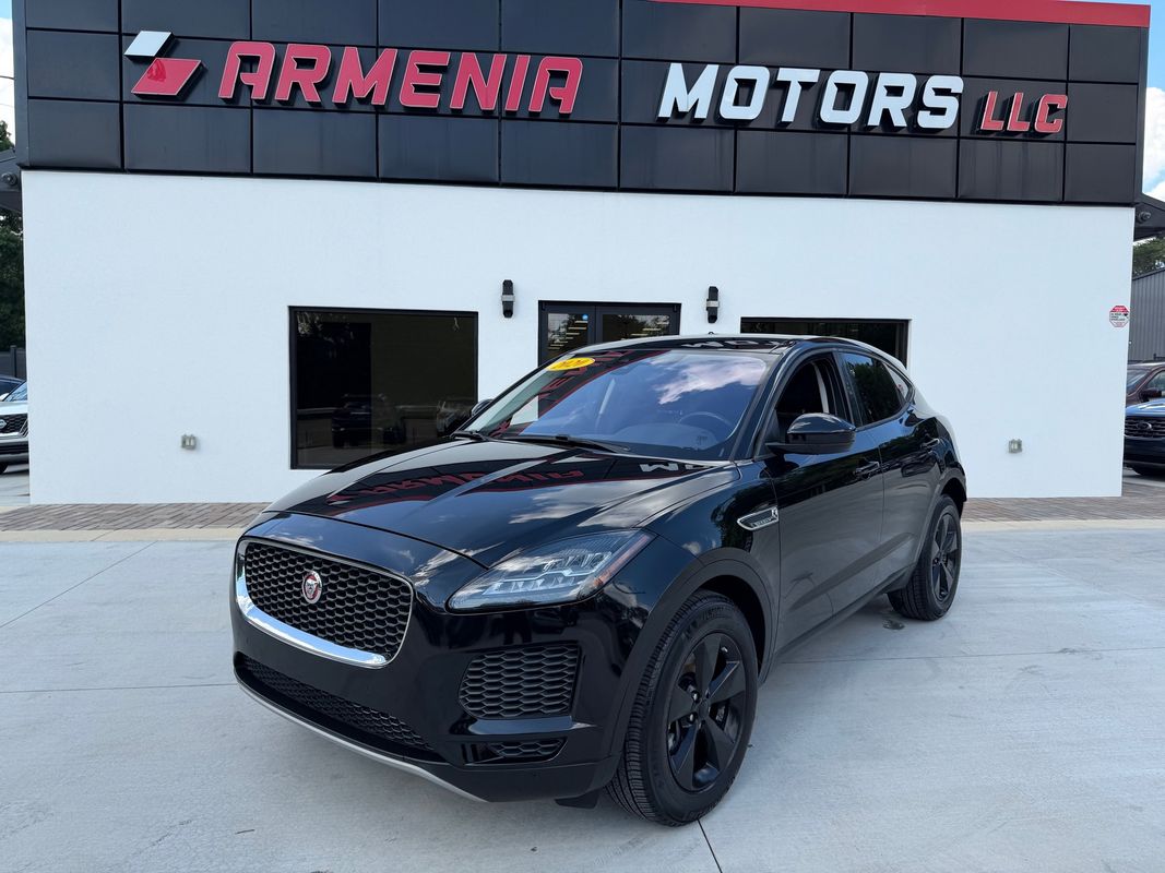 Black 2020 Jaguar E-PACE SUV / Crossover All-Wheel Drive 9-Speed Automatic