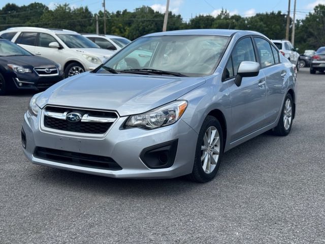Silver 2014 Subaru Impreza Sedan All-Wheel Drive 6-Speed CVT
