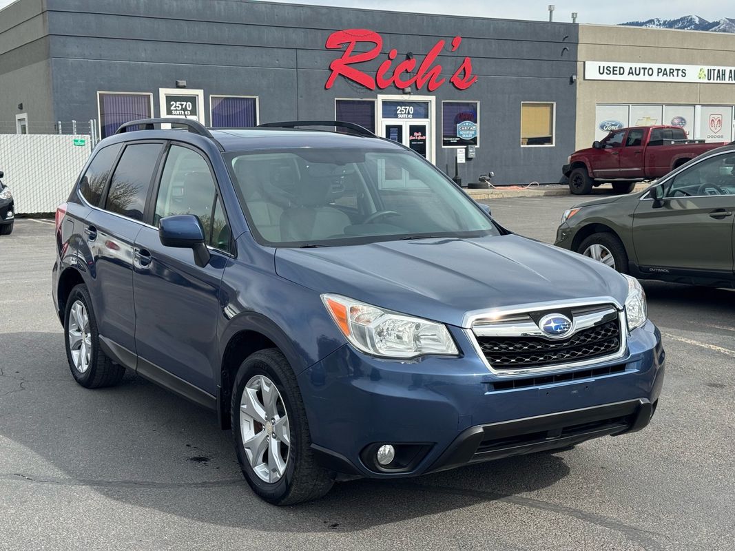 Blue 2014 Subaru Forester SUV / Crossover All-Wheel Drive 6-Speed CVT