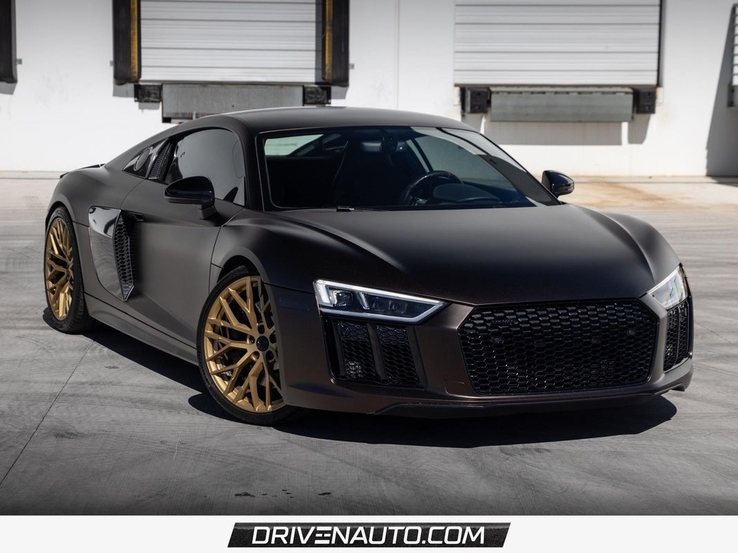 Silver 2017 Audi R8 quattro V10 Coupe AWD Coupe All-Wheel Drive 7-Speed Automatic