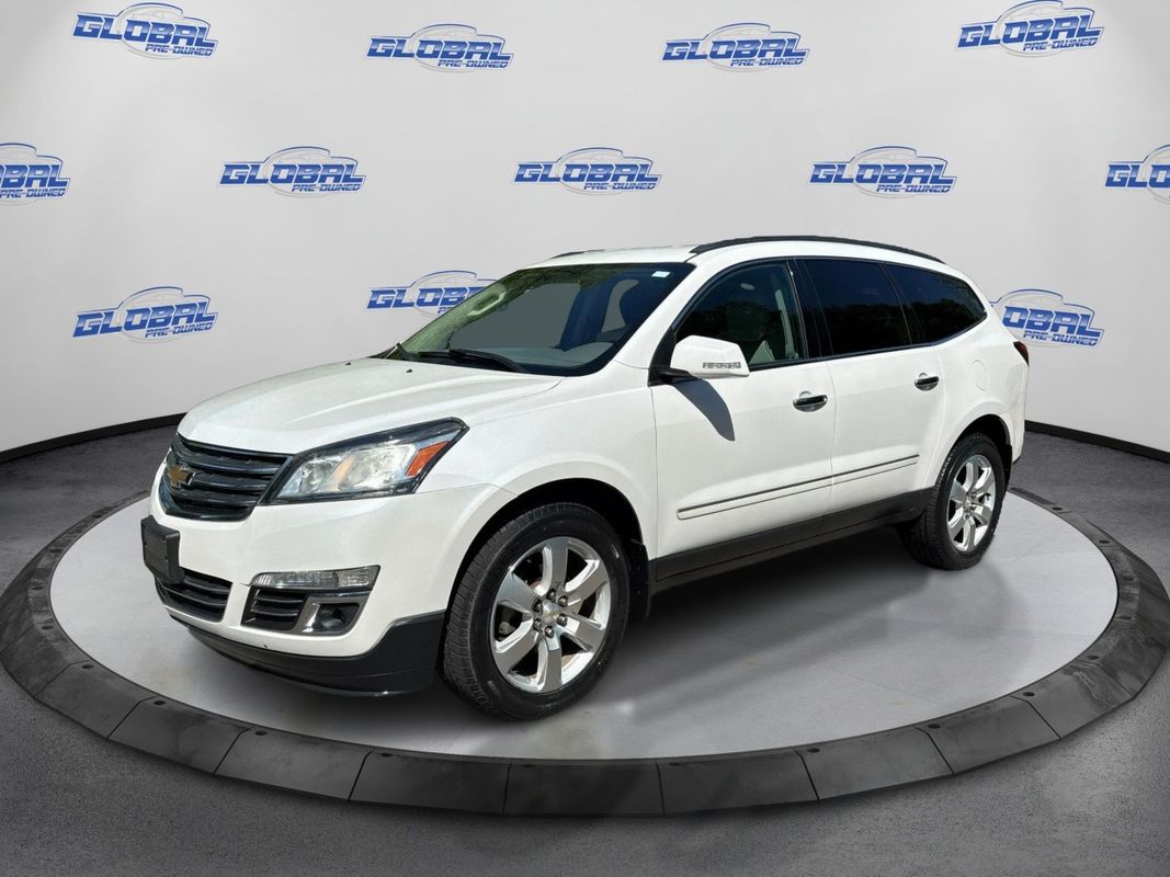 White 2017 Chevrolet Traverse Premier AWD SUV / Crossover All-Wheel Drive 6-Speed Automatic