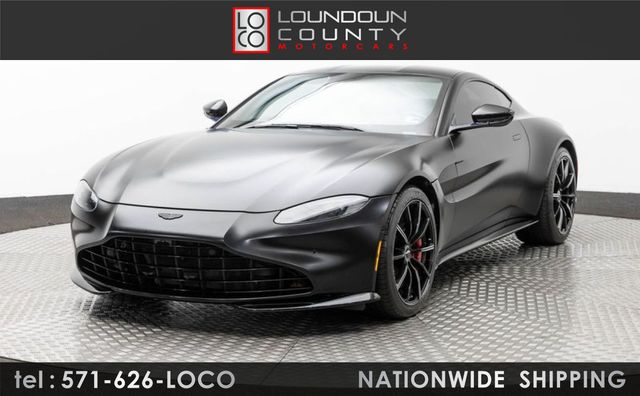 Black 2020 Aston Martin Vantage RWD Coupe Rear-Wheel Drive 8-Speed Automatic