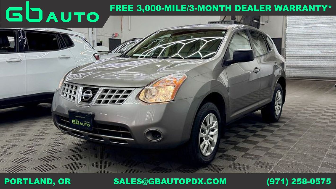 Gray 2008 Nissan Rogue SUV / Crossover All-Wheel Drive Continuously Variable Transmission