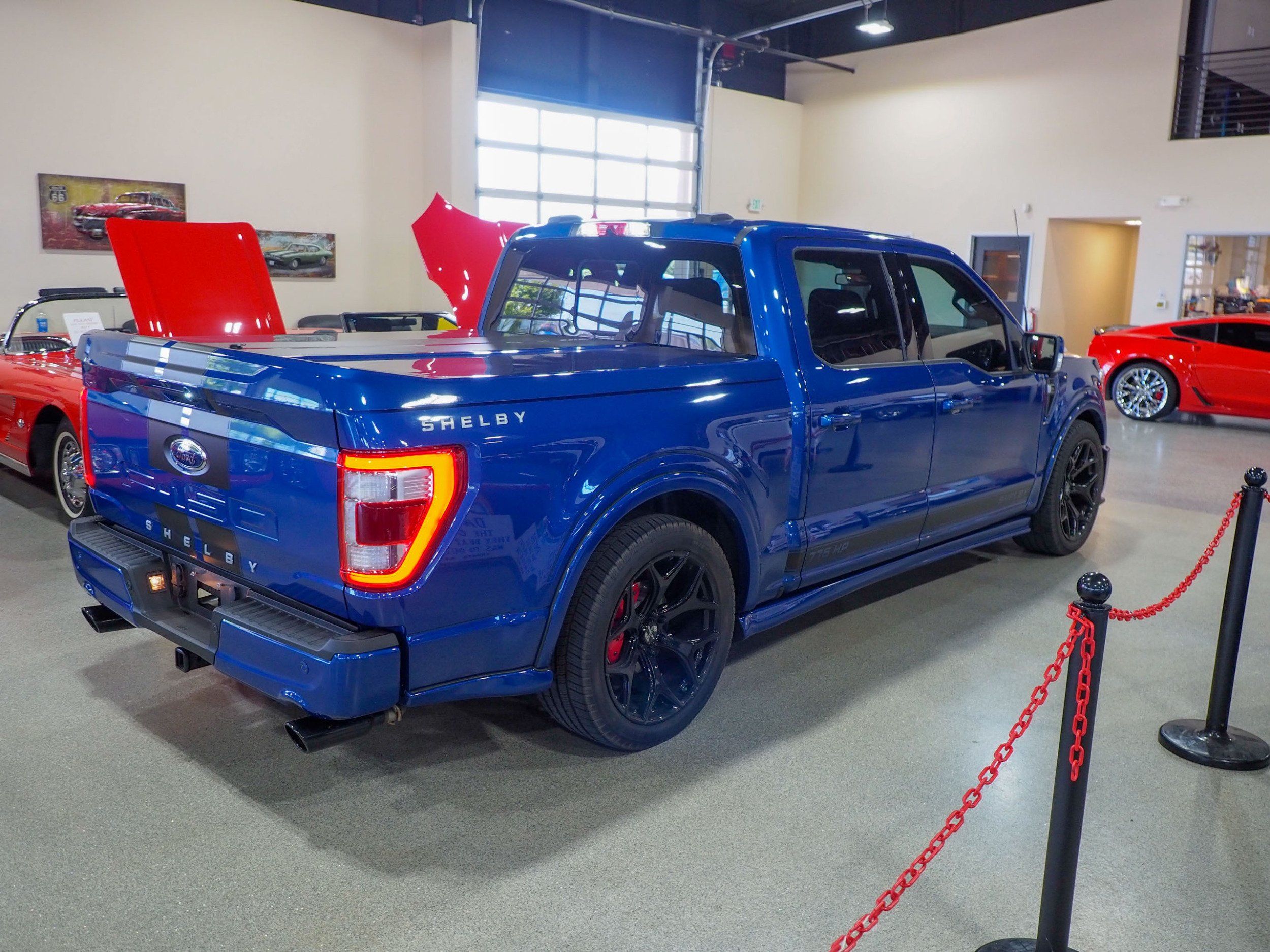 2022 Ford F-150 Blue Super Snake