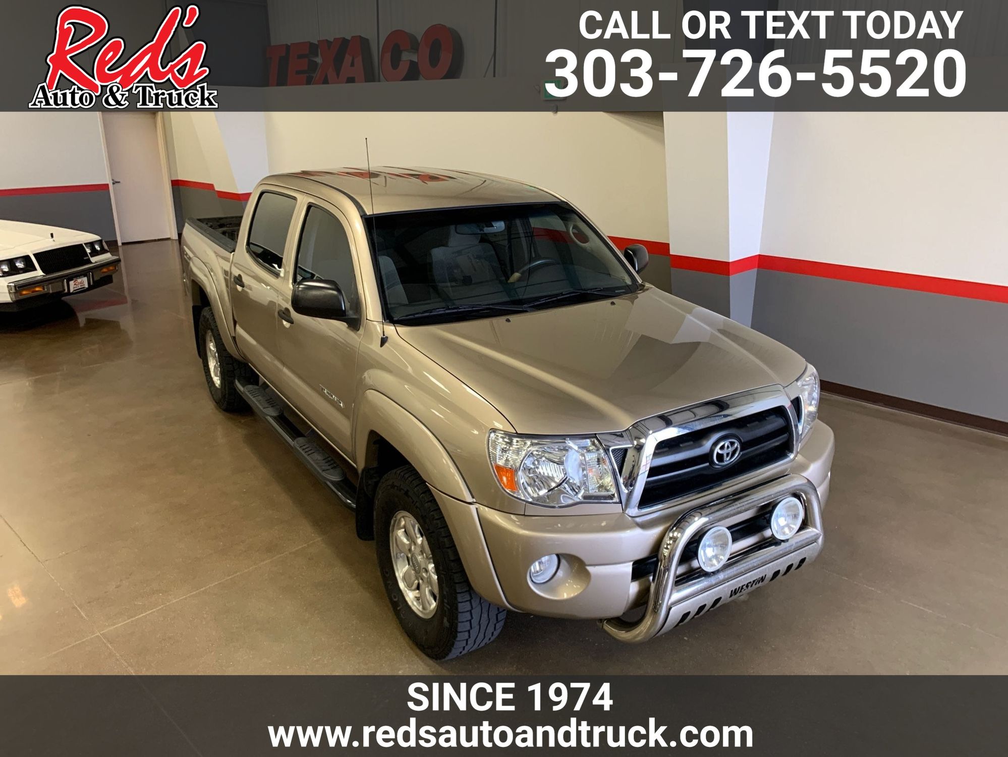 07 Toyota Tacoma V6 Red S Auto And Truck