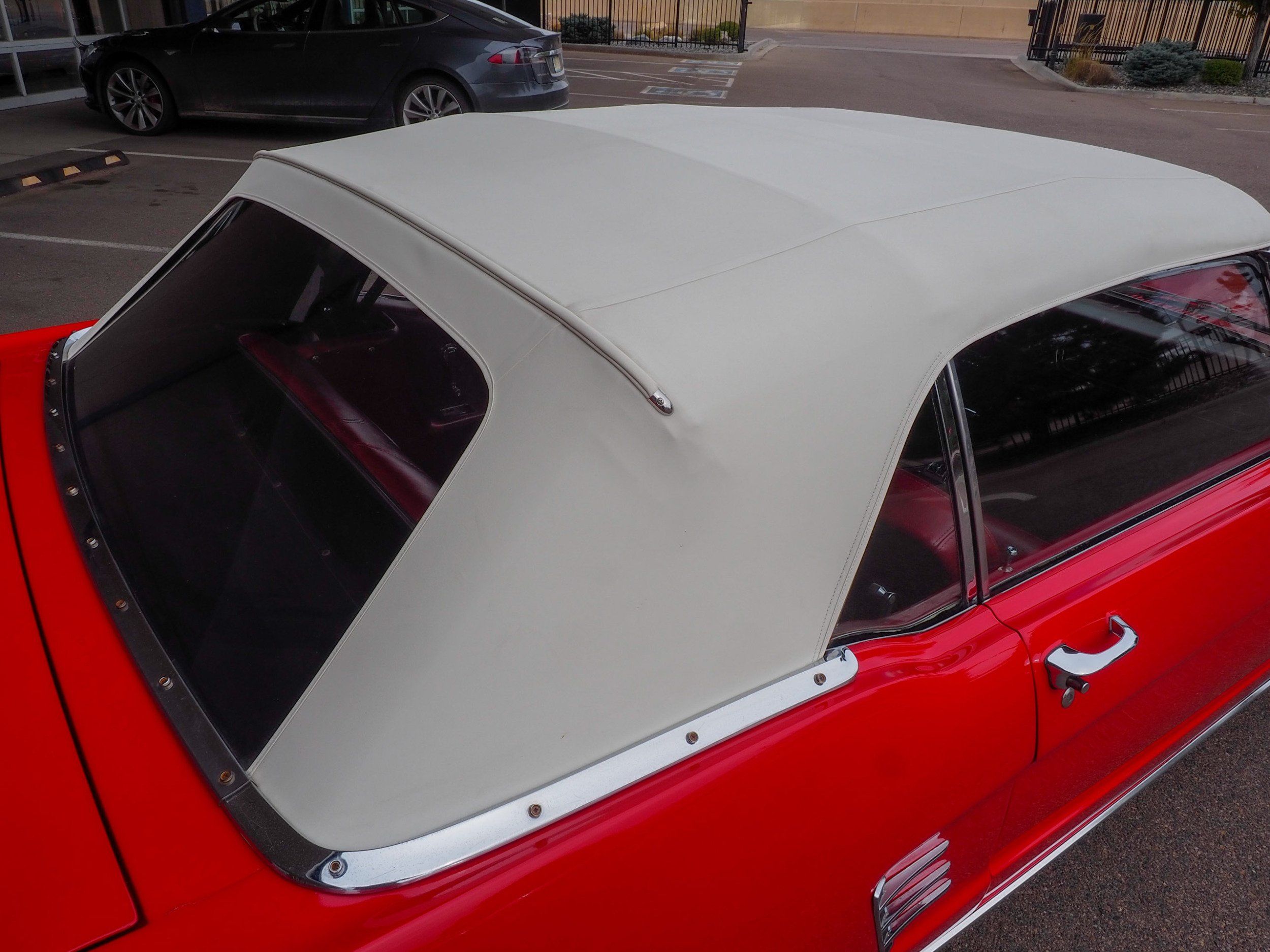 1966 Ford Mustang Red Convertible