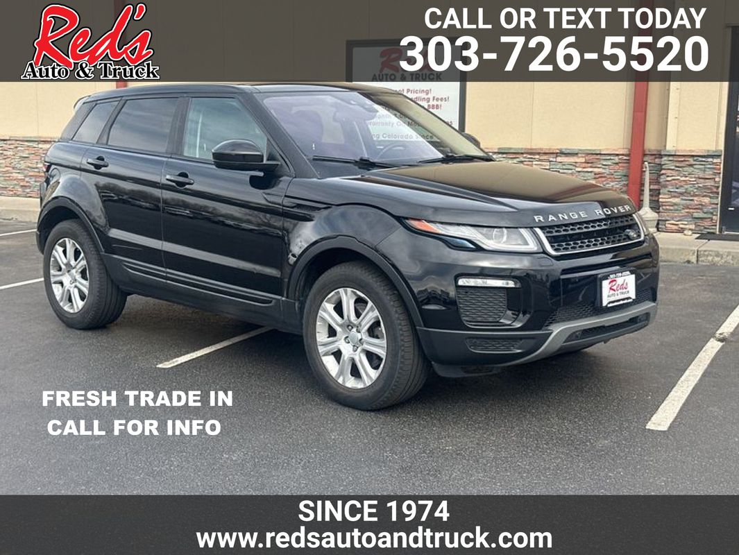 Black 2017 Land Rover Range Rover Evoque SE Premium SUV / Crossover All-Wheel Drive 9-Speed Automatic