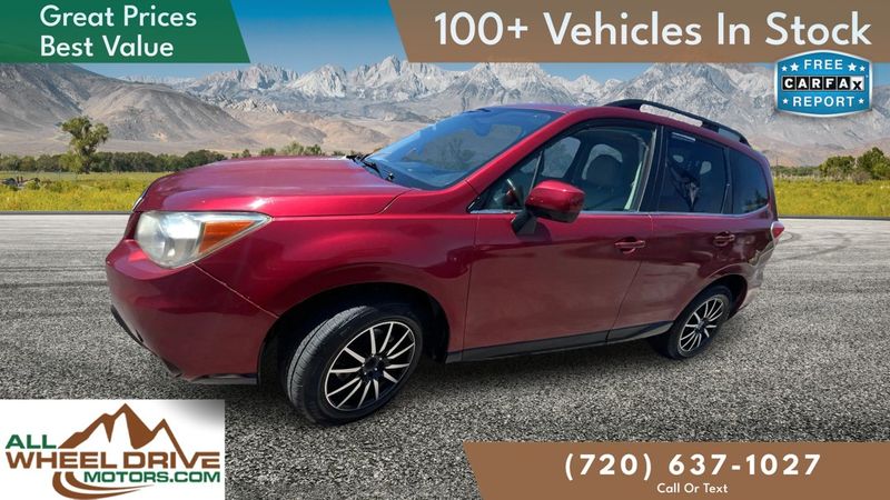 Red 2014 Subaru Forester SUV / Crossover All-Wheel Drive 6-Speed CVT